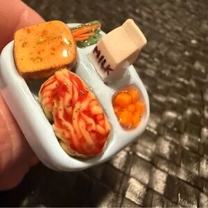 WAVYYAYA Handmade 1990s School Lunch Ring Pt III- Y2K, Miniature Work of Art!